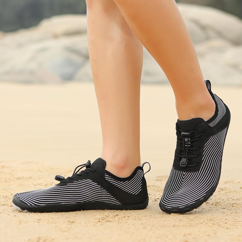 Watschuhe Damen Strand Schwimmen Aqua Schuhe Herren Schnelltrocknend Barfuß Tauchen Surfen Wassersportschuhe Rutschfeste Weiche Sohle