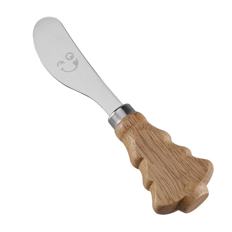 

Набор детских столовых приборов из нержавеющей стали с улыбающимся лицом: Ложка, Вилка, Нож для сыра и масла