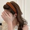 Wolle Strick Stirnband Haarbänder Damen Mädchen Schwamm Gepolstert Einfach Haarreif Band Lünette Haaraccessoires Herbst Winter Mode