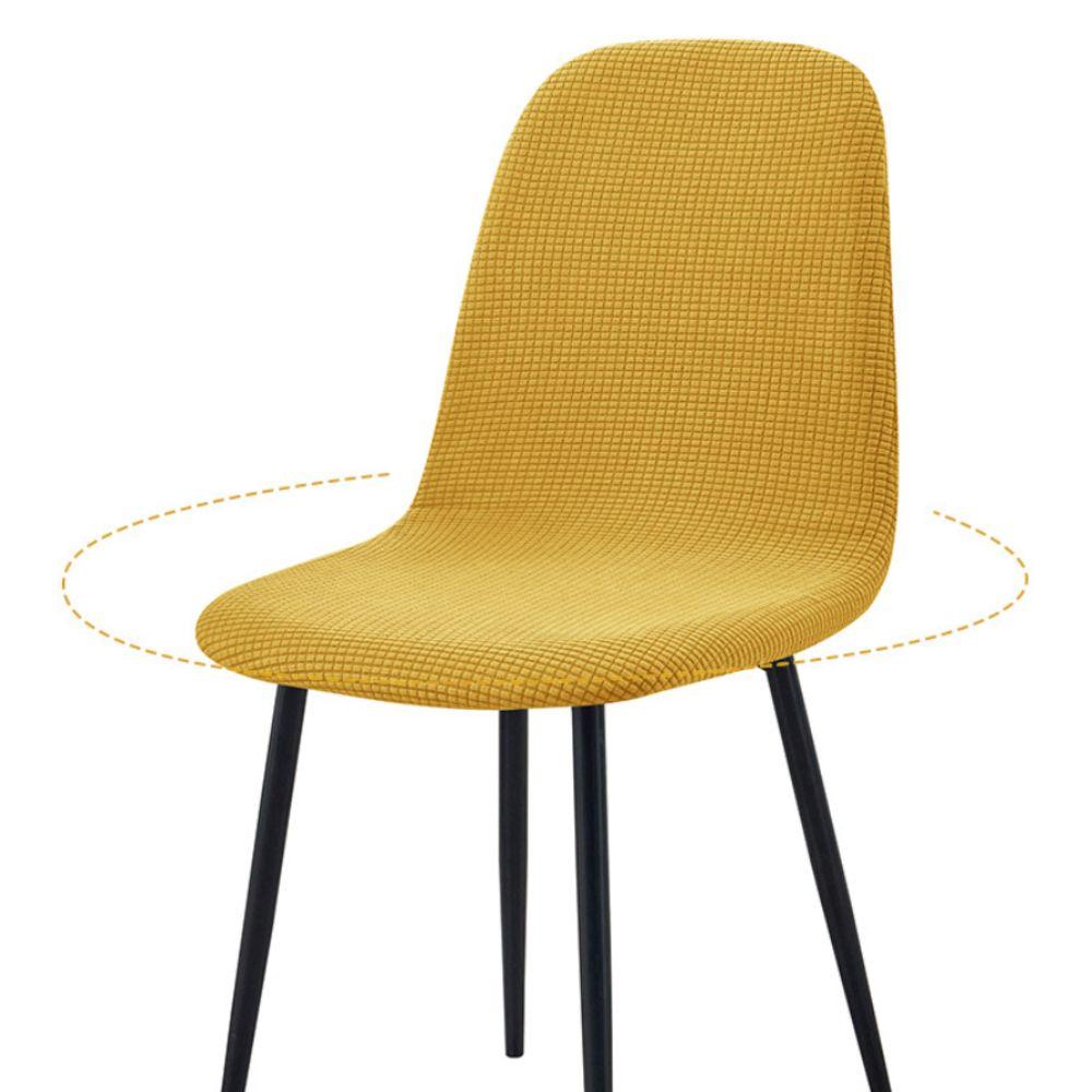 Elastic Spandex Stretch Chair Cover Stretch Jacquard Jacquard Chair Cover  Kitchen