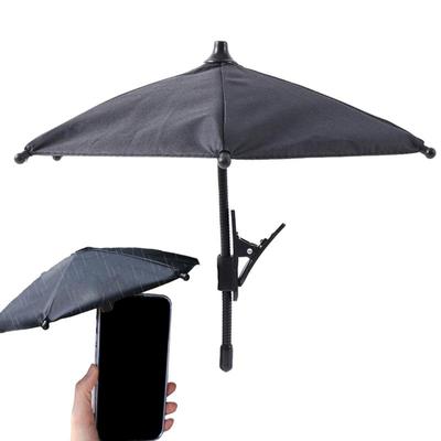Phone Shade Umbrella Sun Shield Umbrella Phone Holder Adjustable Desktop Phone Stand Sun Visor Sun Shield Car Tools  Accessories