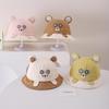 Korean-Style Cute Bear Bucket Hat - Adorable Sun Protection for Kids