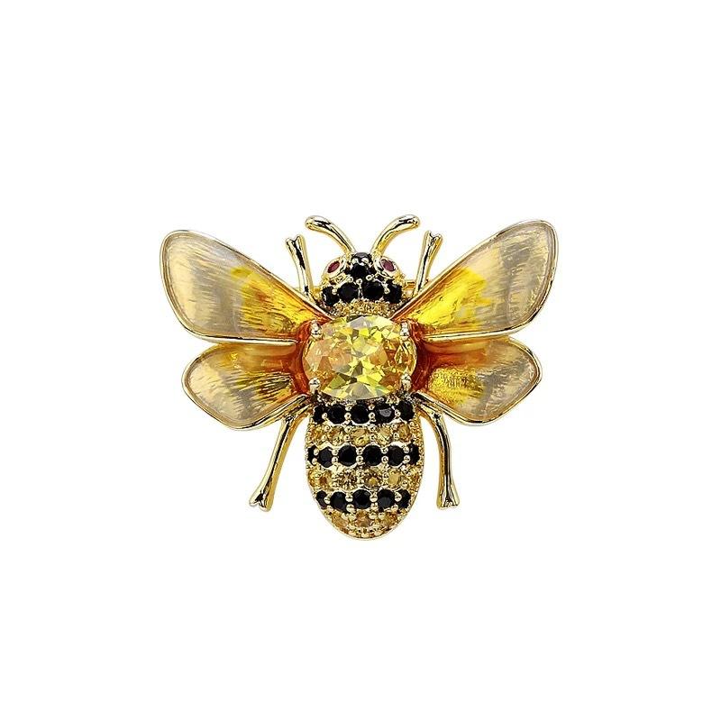 Roztomilá včelí brož