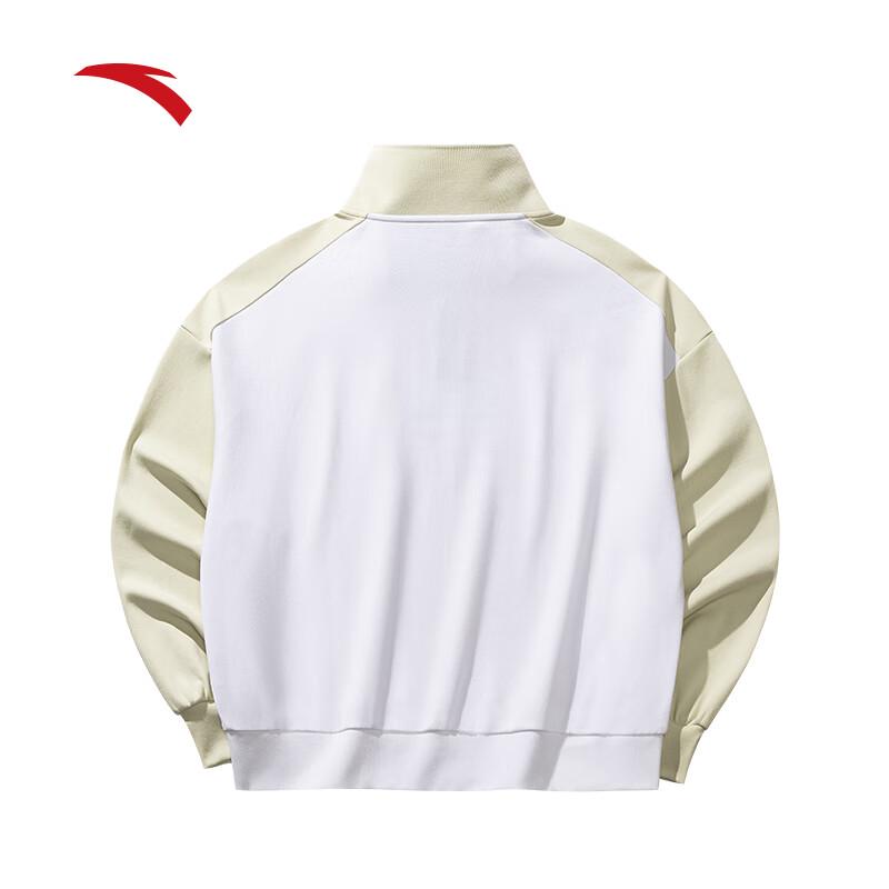 Anta Women's Collegiate Retro Color Block Half-Zip Pullover