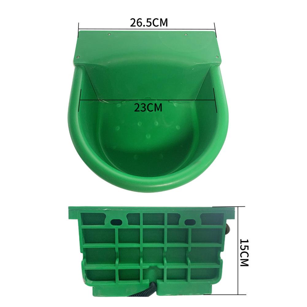 5L Automatic Heated Water Bowl With Cow Drinking Floating Ball Cattle Feeding Dispenser For Horse Sheep Dog Livestock Supplies