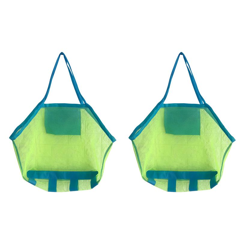 Children Protable  Beach Toys Bag Kids Beach Bag Toys Storage Bags Swimming Large Beach Mesh Pouch