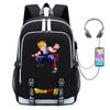 Dragon Ball Sun Wukong School Bag Animation Peripheral Male and Female Students Leisure Backpack Charging Computer Backpack