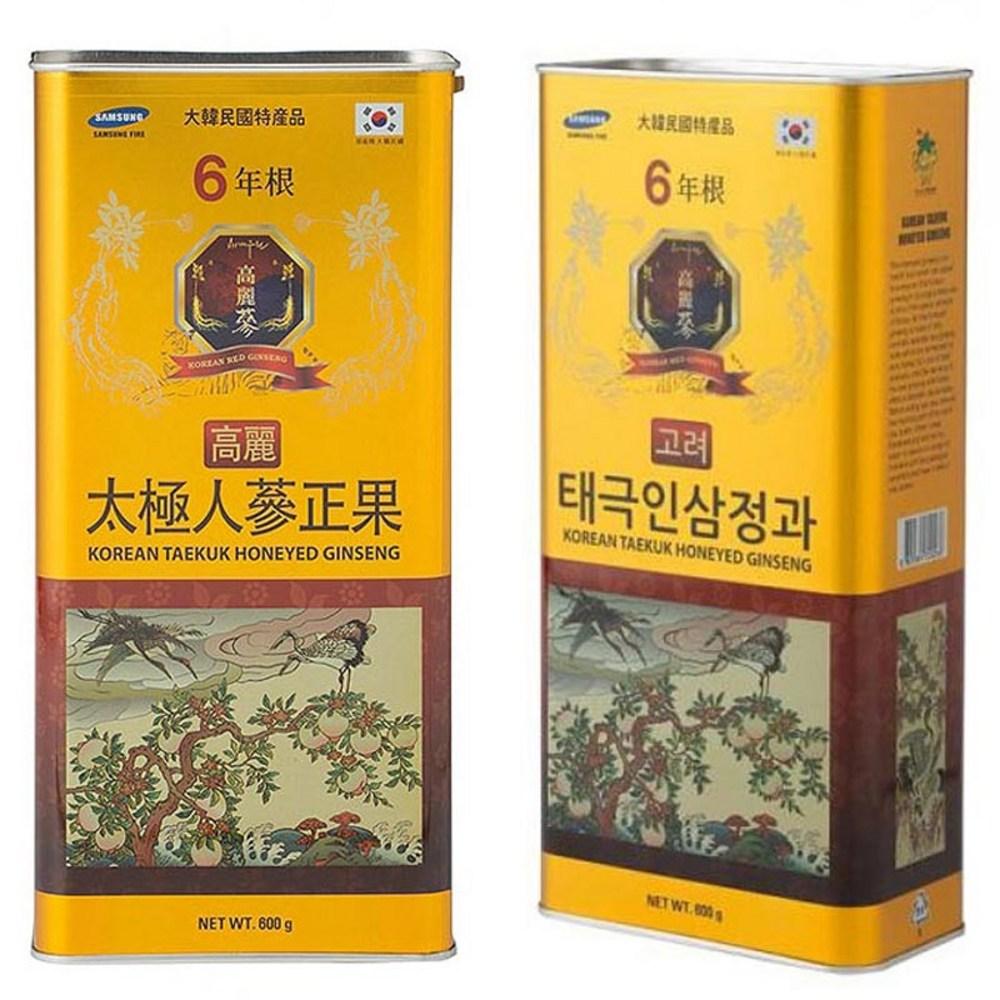 Korean Ginseng Jelly with Honey, 6-Year-Old Fresh Ginseng Candied 600g, Nutritious Snack Gift 1 pcs