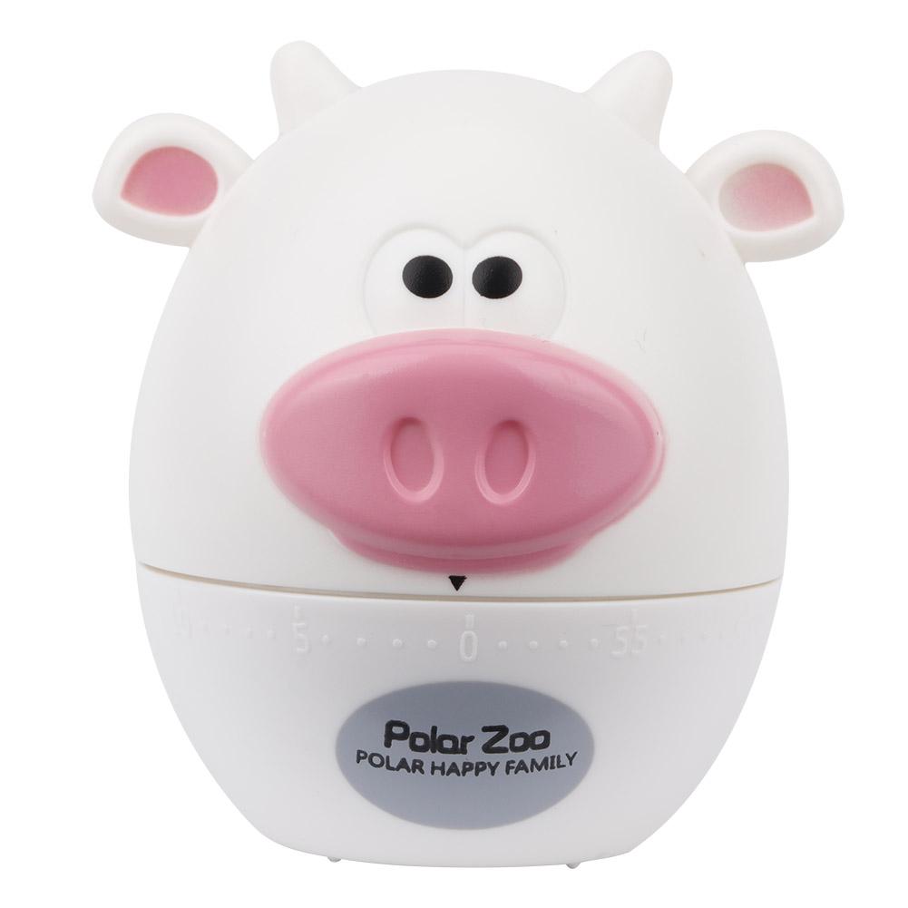 Household Kitchen Cartoon Calf Timer Mechanical Cooking Timer Baking Time Reminder