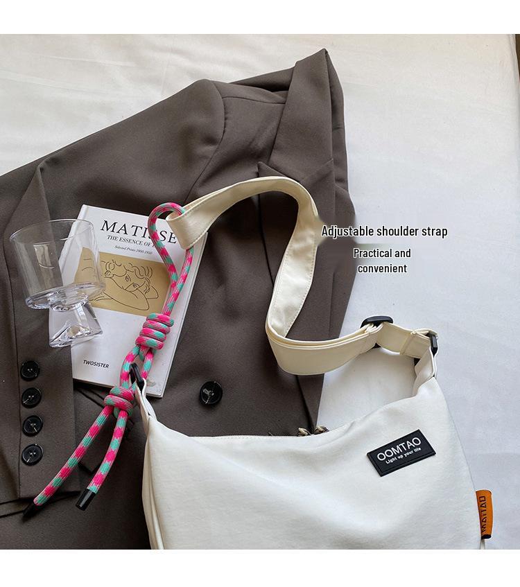 2025 Women's Large Capacity Dumpling Crossbody Bag - Autumn/Winter Casual Versatile Lightweight Shoulder Bag