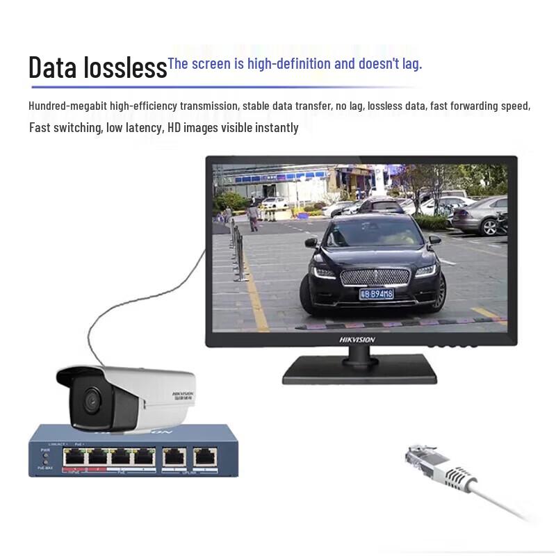 HIKVISION Hi-POE Network Switch CN plug (adapter included)