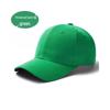 Berretto da Baseball in Lana Verde a Sei Pannelli con Logo Stampato - Cappello da Sole Sportivo Unisex