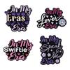 3-9pcs/set Famous Female Music Singer Enamel Pin Song Lyrics Souvenir Brooches Lapel Badge Party Jewelry Gifts For Fans Friends