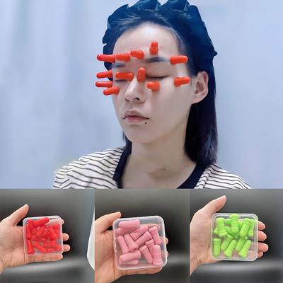 12 ks Vákuové silikónové bankovanie na tvár a oči Masážne nástroje Odstraňuje únavu očí Relax tela Úľava od bolesti Ventuze