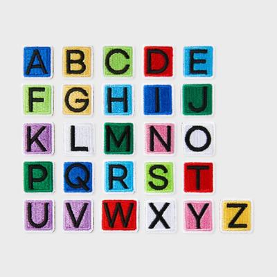 Alphabet Wappen Sticker Color (Option: A-Z)