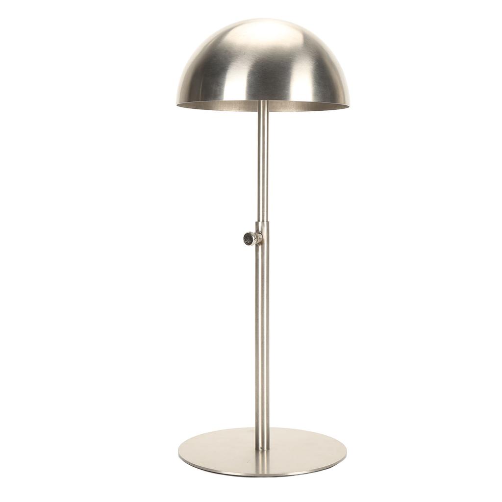 Hat Display Stand Multifunctional Portable Adjustable Height Stainless Steel Hat Rack Stand for