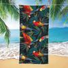 Tropical Palm Leaf Print Beach Towel Quick Dry Oversized Sand Resistant Soft Absorbent Summer Beach Blanket for Summer Beach