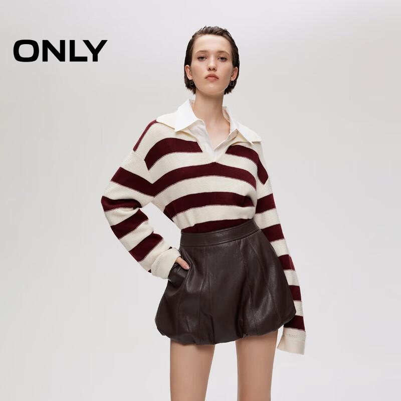 ONLY Women s A-line Tulip Mini Skirt L