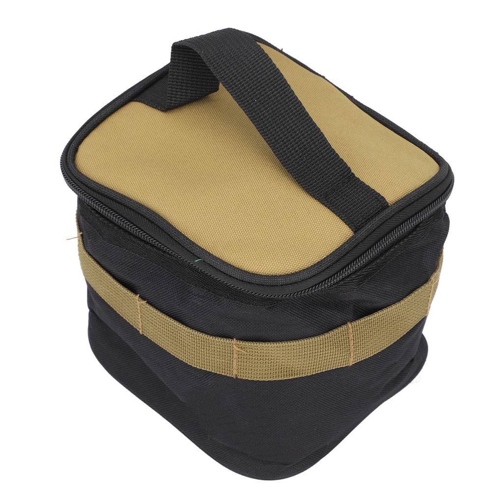 Spice Jars Storage Bag Large Capacity Stylish Look Lightweight Portable Oil Bottle Storage Bag for Picnics Traveling