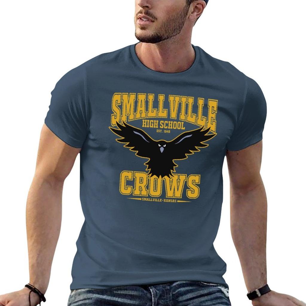 Smallville Tshirt Minimalist Casual Short Sleeve Top