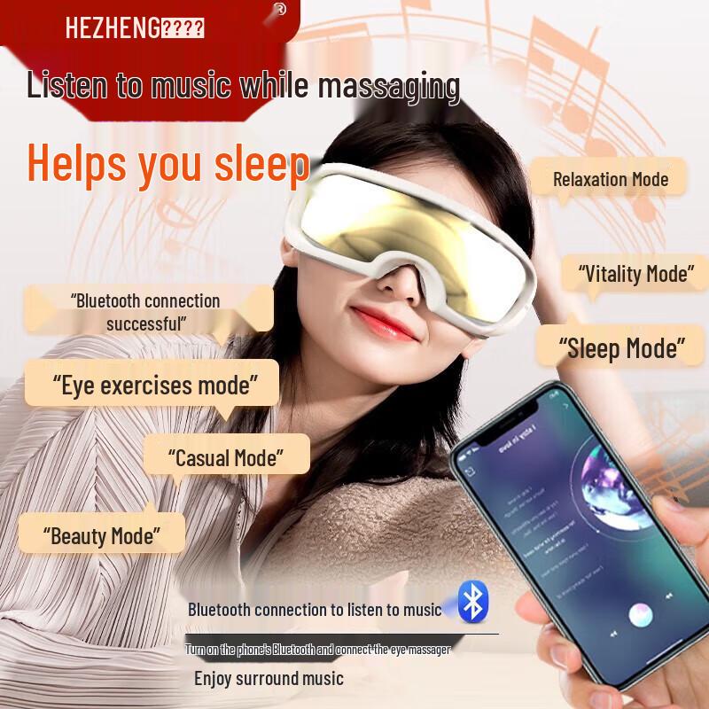 HZ-QNA-6 Visual Foldable Smart Eye Massager