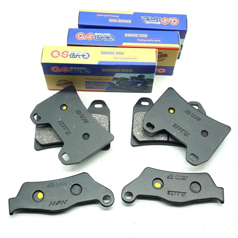 Motorcycle Front Rear Brake Pads for BMW R1200 E1200 R Nine T Scrambler 2016-2023 Final Edition Pure Racer Urban GS 2017-2024