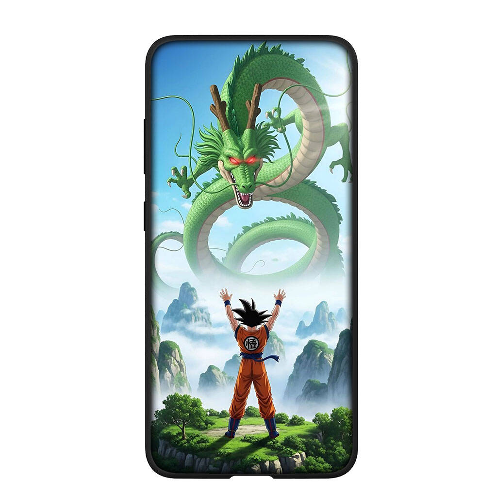 Phone Case for iPhone 17 15 16 Plus Redmi Note 14 12 11 13 Pro Max Huawei P30 P20 Lite OPPO A60 A40 A80 A38 A54 A17 Anime Dragon Son Gokus Ball Cover