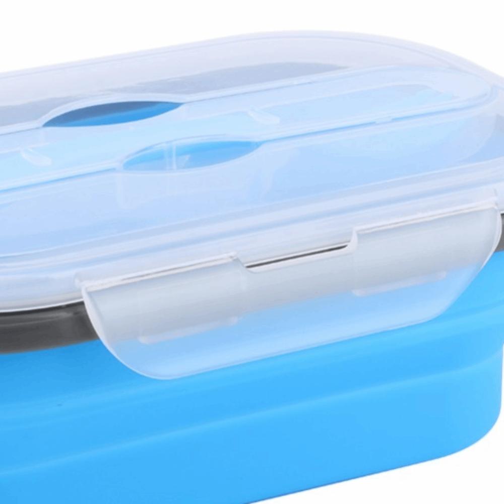 Capacity Foldable Bento Box 800ml Bento Lunch Box Portable Collapsible Food Container Picnic