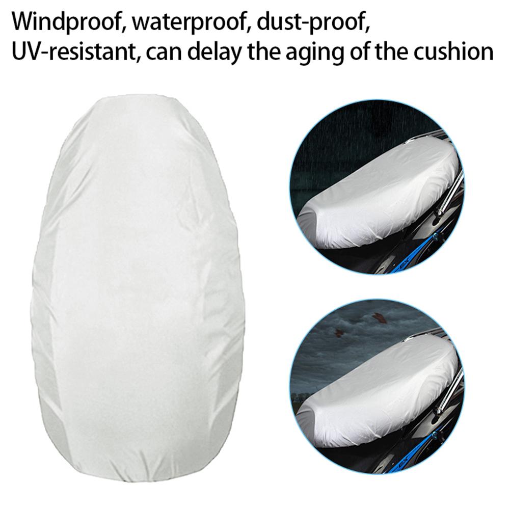 Motorcycle Seat Cover Outdoor Waterproof Rain Dust UV Protector Lightweight M,L,XL Fit Most Adventure Touring Cruiser Sport