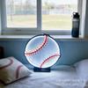 LED Baseball Infinity Mirror Neon Decor Light for Bedroom & Party