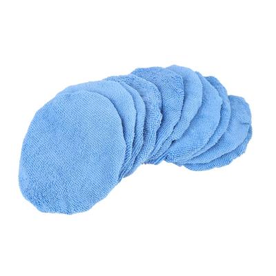 Polierhaube, Polierpad, Mikrofaser 125-150mm, 10er-Pack, Himmelblau, 5-6 Zoll