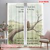 2pcs 2D Flat Printing Drapes Mole Love Home Fabric Without Electricity Birthday Party Use for Photo Booths Birthdays Weddings
