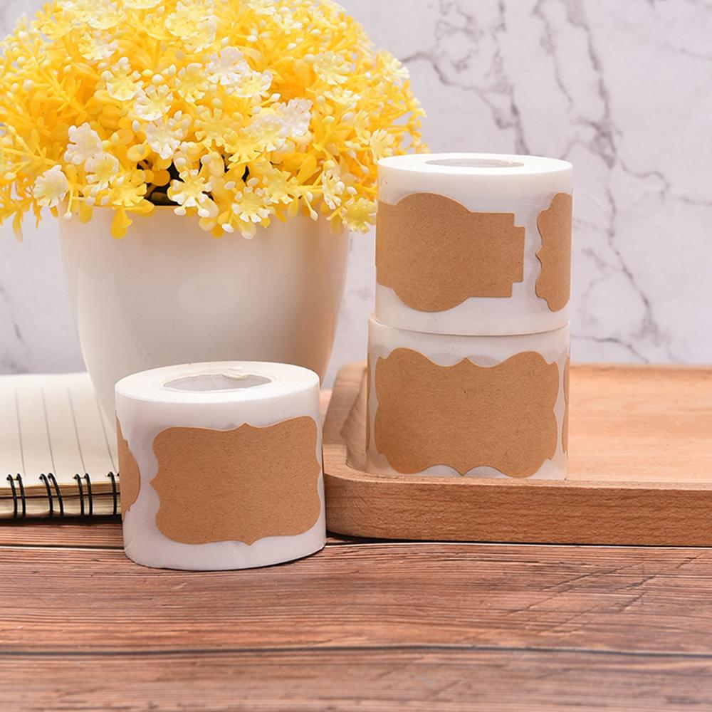 DIY Kitchen Jar Bottle Jam Gifts Box Decor Stickers Spice Labels Tags
