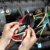 1Pcs Red Black Banana Test Hook Wires Cable Gold Plated 4mm Banana Plug Multimeter Test Leads 1M Brass Core Wire Connector