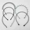 Trendy Korean Men's Sports Headband: Slicked Back Hairband & Wavy Hairpin for Face Washing & Influencer Bangs