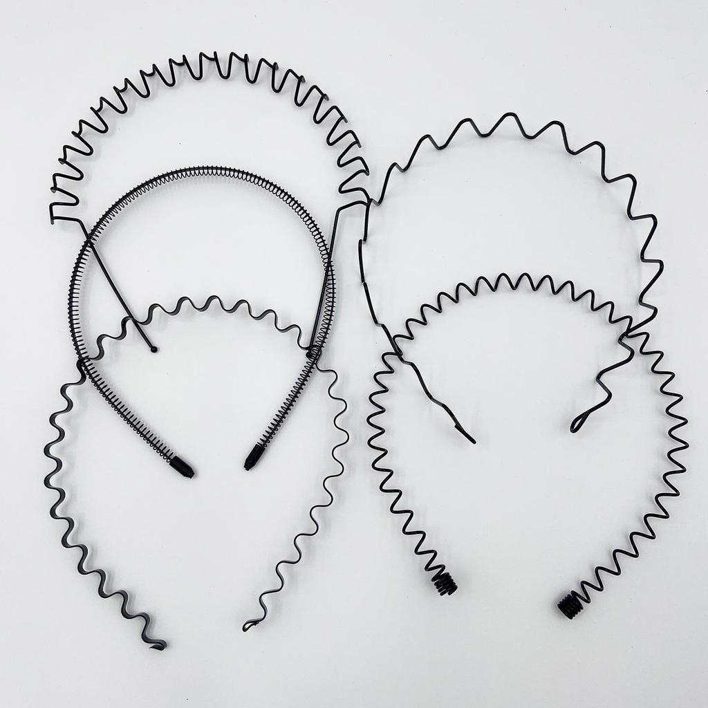 Trendy Korean Men's Sports Headband: Slicked Back Hairband & Wavy Hairpin for Face Washing & Influencer Bangs