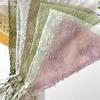 Cute White Bandanas for Women Vintage Sweet Headscarf Casual Lace Flower Hair Scarf  Photography