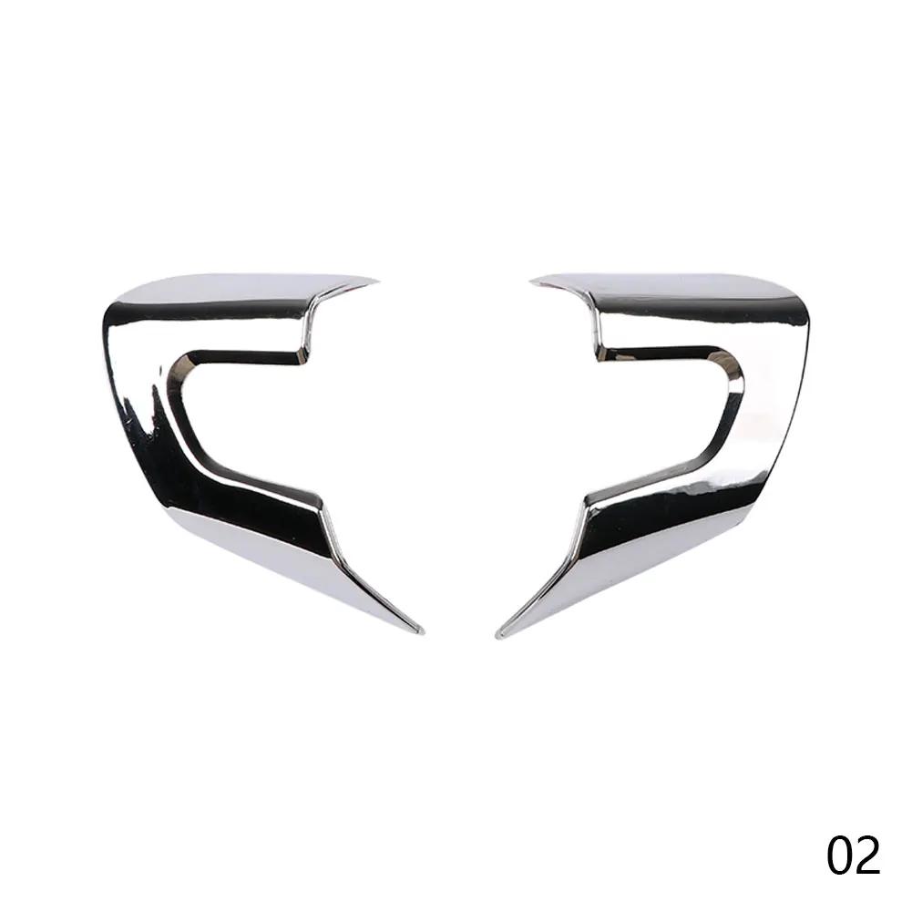 Copertura Decorativa Cromata in ABS per Volante Auto Adesivo per Volkswagen VW GOLF POLO JETTA MK5 MK6 Bora Accessori Auto
