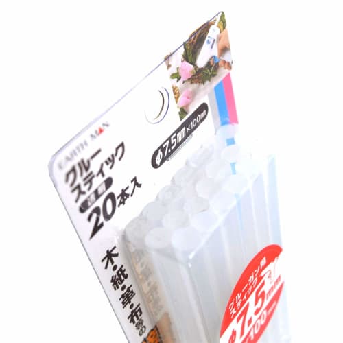 Takagi EARTH MAN Glue Stick Transparent 7.5mm100mm 20 Pieces