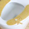 Bathroom Toilet Seat Cover Toilet Seat Cushion Waterproof and Washable Toilet Cover Paste Ring Toilet Lid Cover Accessories