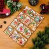 Artistic Wood Gingerbreads Man Ornament Delicate Wood Gingerbreads Man Hanging Ornament Charm For Family Holiday Fun
