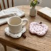 Anti-Scalding Heat Resistant Coaster Thickened Drink Cup Mat Home Decor Teacup Coaster  Kitchen