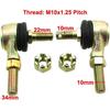 M10 x 1.25 Tie Rod Ends Ball Joiners Left & Right Hammerhead Trailmaster 150 150cc 150XRX 150XRS Go Kart 6.000.062 Taotao ATV 110cc 125cc 150cc 250cc