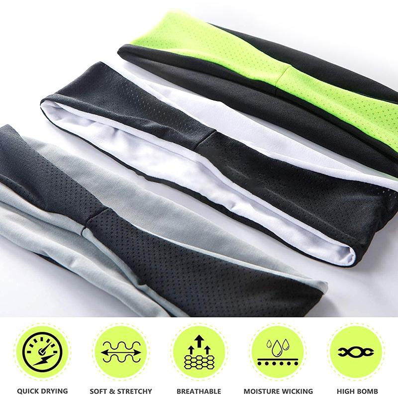 Svettebånd For Menn Kvinner Elastisk Sport Hårbånd Hodebånd Yoga Pannebånd Hodeplagg Hodetrekk Sport Hårtilbehør Sikkerhetsbånd