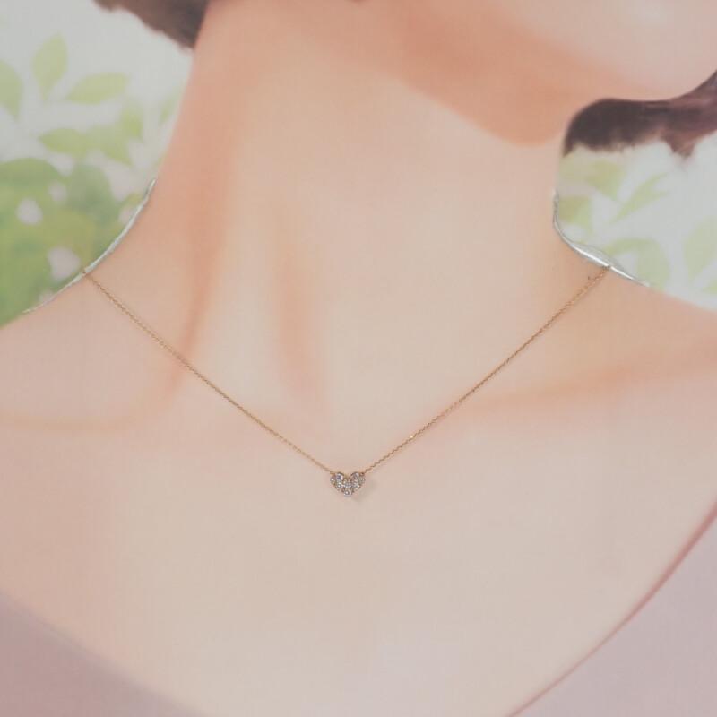 Ponte Vecchio Necklace K18 Pink Gold Women