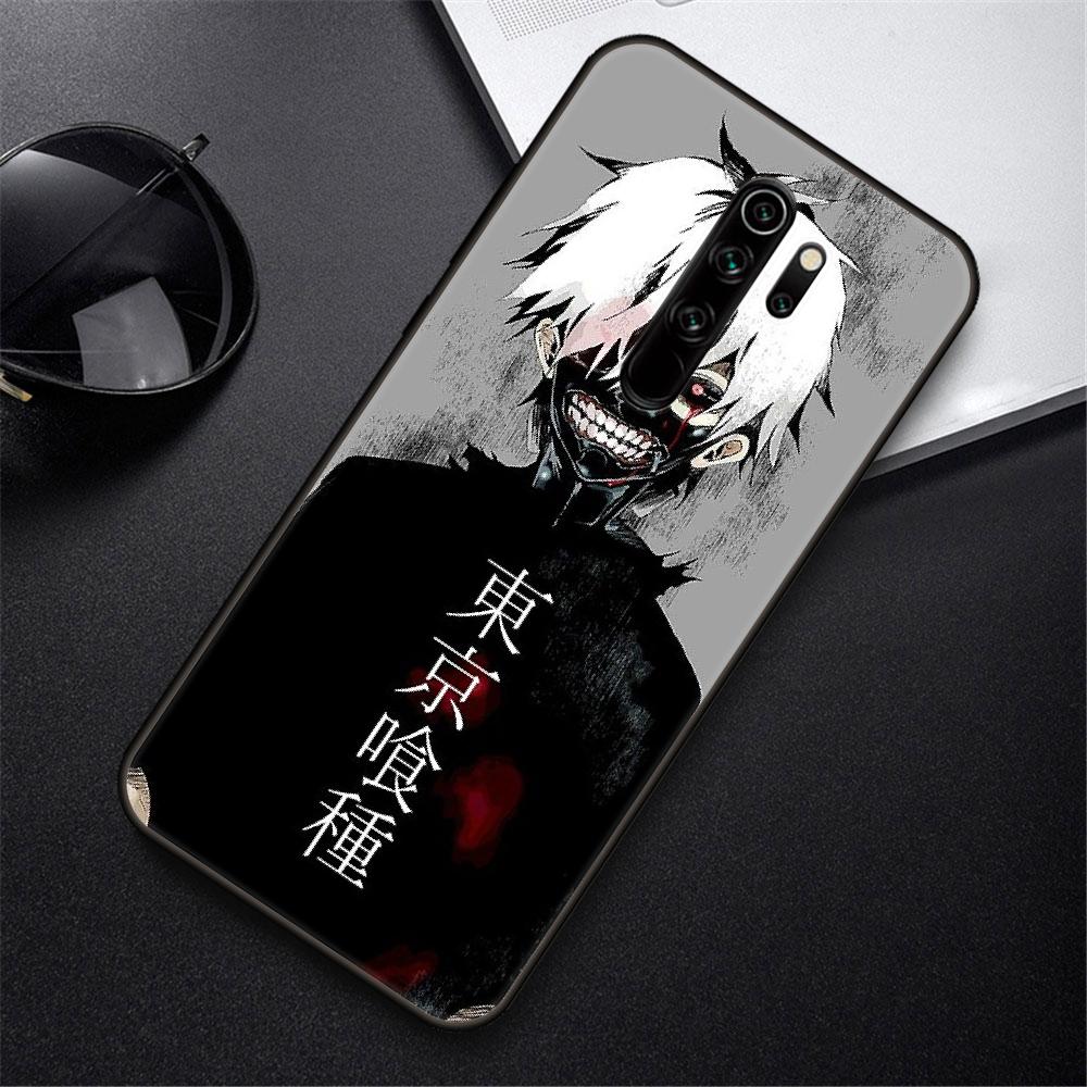 

Чохол для телефону Xiaomi Redmi Note 8 8T 10 9 9S 7 6 Pro xiaomi 9 9A 8 8A 7 6 Black Cover Prime Trend Tokyo Ghoul Kaneki Ken Redmi 7A