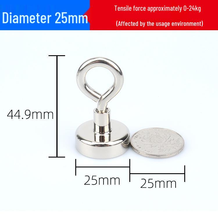 

Міцний круглий магнітний гачок-вушко без свердління з потужною присоскою