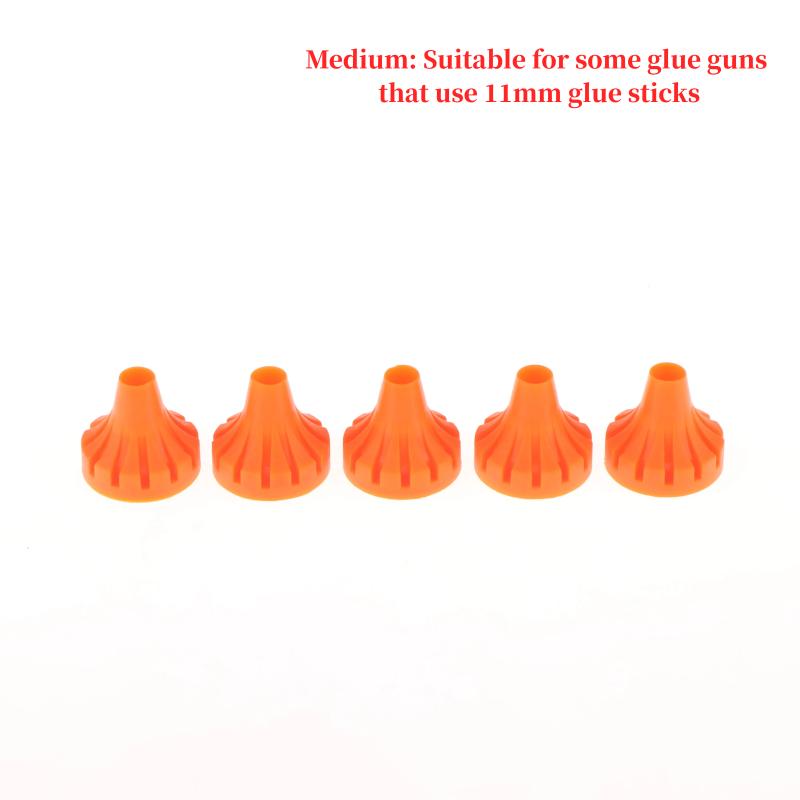 5Pcs Glue Gun Silicone Heat Shields Rubber For Full Size Glue Gun Which Use 7Mm/11Mm Glue Sticks