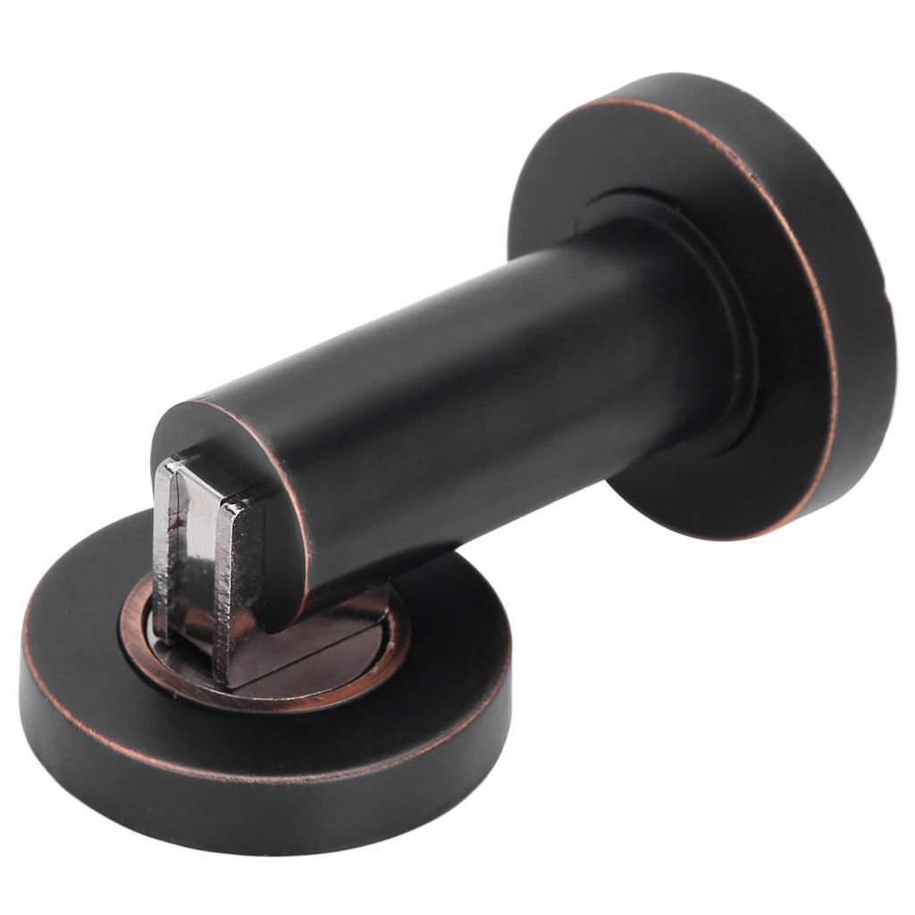 Magnetischer Türstopper Zinklegierung Türen Festhalter Set für Zuhause Büro Gewerbliche Nutzung(RotSchwarz )