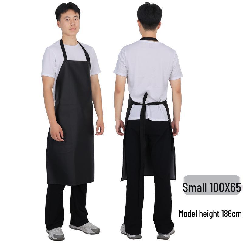 

Durable Waterproof Leather Apron: Oil, Acid & Alkali Resistant for Industrial Use Unisex